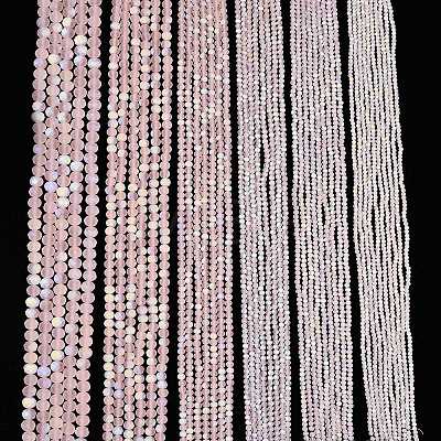 Transparent Glass Beads Strands X-EGLA-A044-T8mm-MB22-1