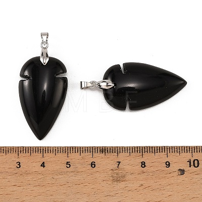 Obsidian Pendants G-H359-04P-01-1