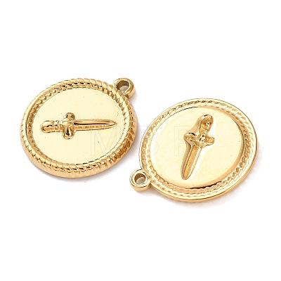 304 Stainless Steel Pendants STAS-P432-01B-G-1