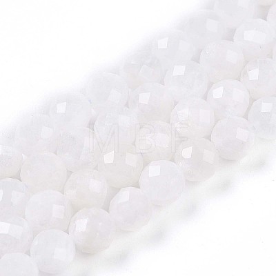 Natural Moonstone Beads Strands G-S345-8mm-36-1