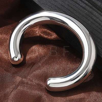 304 Stainless Steel Cuff Bangles BJEW-S161-11P-1