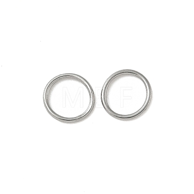 304 Stainless Steel Closed Jump Rings STAS-L300-001P-1