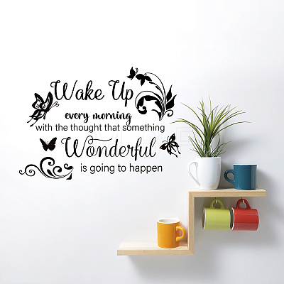 PVC Wall Stickers DIY-WH0228-066-1