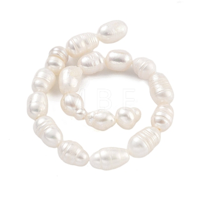 Natural Cultured Freshwater Pearl Beads Strands PEAR-P062-08B-1