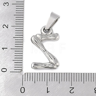 Non-Tarnish 304 Stainless Steel Pendants STAS-F235-01P-Z-1