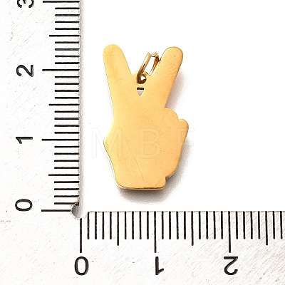 Pride 304 Stainless Steel Enamel Pendants STAS-B079-01G-11-1