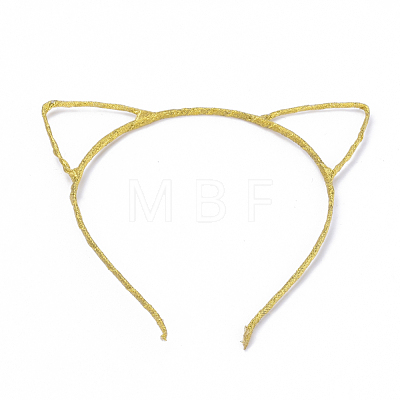 Hair Accessories Iron Kitten Hair Band Findings OHAR-S195-07C-1