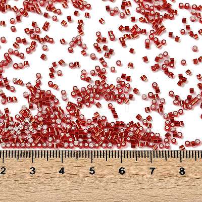 Electroplate Glass Seed Beads SEED-H003-10C-1