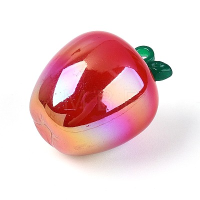 Plating Opaque Acrylic Pendants PACR-T018-01B-1