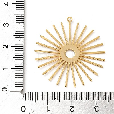Brass Pendant KK-O100-18G-01-1