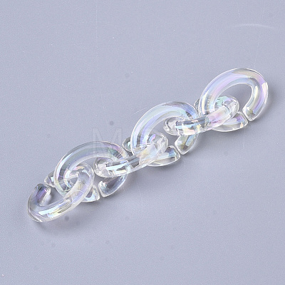 Transparent Acrylic Linking Rings PACR-R246-049-1