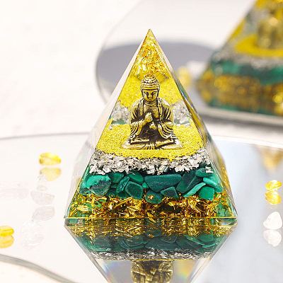 Orgonite Pyramid Resin Energy Generators WG30093-05-1