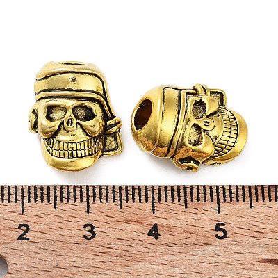 Tibetan Style Alloy Beads FIND-Q094-11AG-1