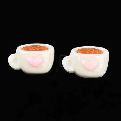 Opaque Resin Cabochons CRES-T025-03A-1