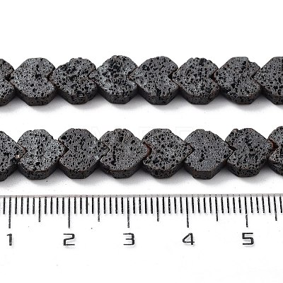 Natural Lava Rock Beads Strands G-H303-C24-1