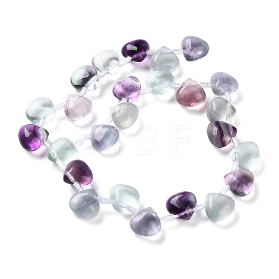 Natural Fluorite Beads Strands G-G116-A01-01-1