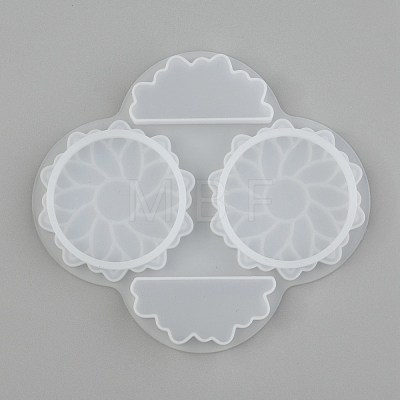 Flower Straw Topper Silicone Molds Decoration DIY-J003-06-1
