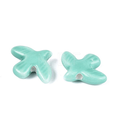 Handmade Porcelain Beads PORC-N013-09J-1
