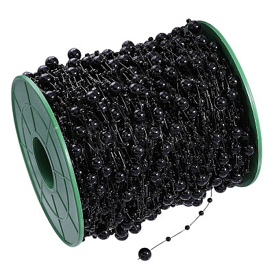 Plastic Imitation Pearl Beaded Chains KY-WH0051-25A-1