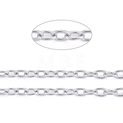 201 Stainless Steel Cable Chains CHS-R008-11-1