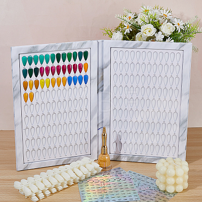 Plastic with Paper Nail Tips MRMJ-FH0001-68B-1