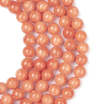 Natural Mashan Jade Beads Strands DJAD-6D-18-2-1