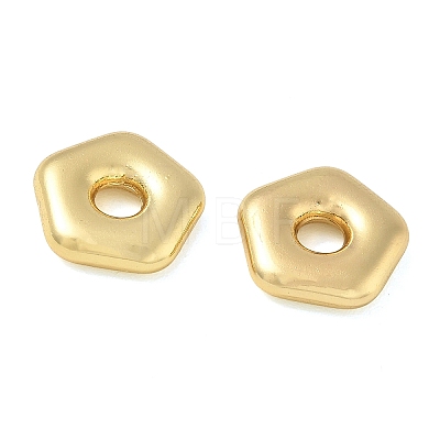 Brass European Beads KK-CBAFC6C-08G-1