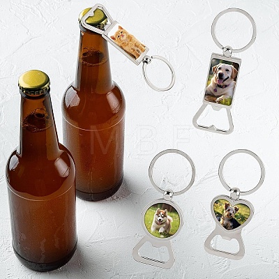 1Pc Zinc Alloy Cabochon Settings Bottle Openers AJEW-YW0002-13-1