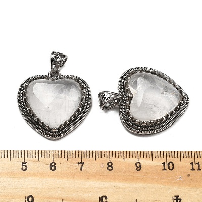 Natural Quartz Crystal Pendants G-A095-01AS-09-1