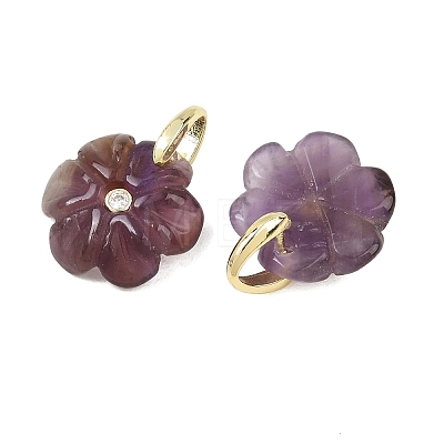 Natural Amethyst Pendants GG-NH0016-01G-10-1