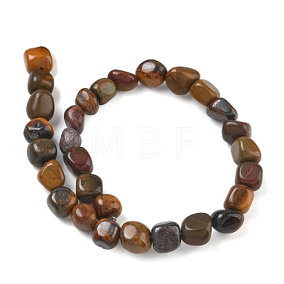 Natural Chinese Writing Stone Beads Strands GG-CBA9392-03-1