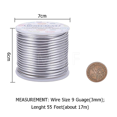 Round Aluminum Wire AW-BC0001-3mm-02-1