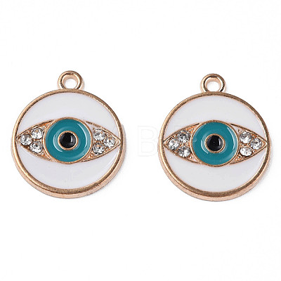 Alloy Enamel Pendants ENAM-N059-29-1