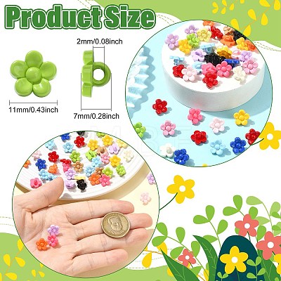 1-Hole Acrylic Shank Buttons MACR-CJZ0001-01-1