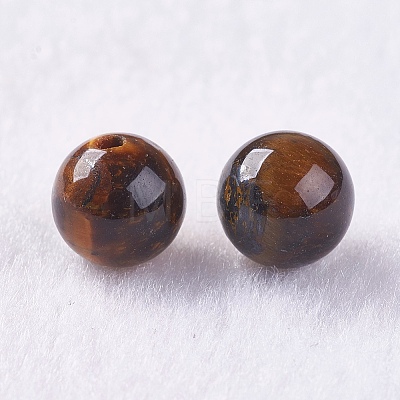 Natural Tiger Eye Beads X-G-K275-17-8mm-1