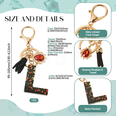 Resin Keychains KEYC-TAC0030-14L-1