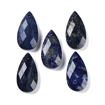 Natural Lapis Lazuli Pendants G-C140-05G-1