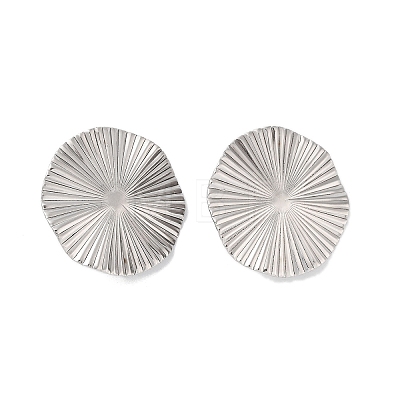 304 Stainless Steel Stud Earring Findings STAS-P357-01A-P-1