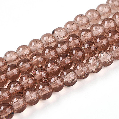 Crackle Glass Beads Strands LS-CCG-Q001-6mm-07-1