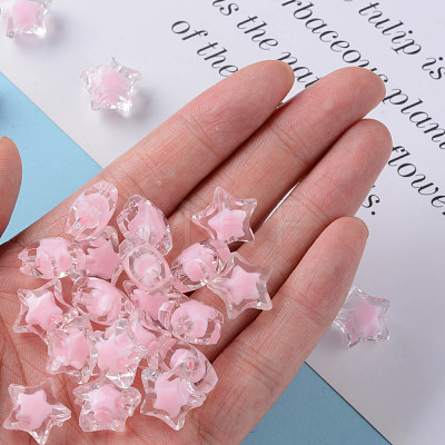 Transparent Acrylic Beads TACR-S152-02A-SS2112-1