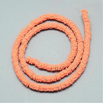 Polymer Clay Bead Strands CLAY-T001-A09-1