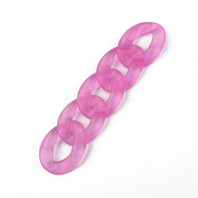 Transparent Acrylic Linking Rings OACR-T024-01-K10-1