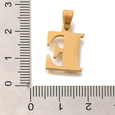 Ion Plating(IP) 304 Stainless Steel Rhinestone Pendants STAS-U035-01G-E-1