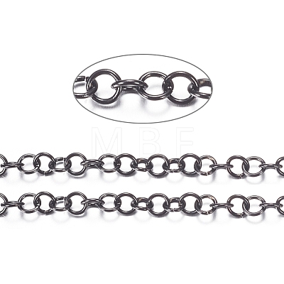 304 Stainless Steel Rolo Chains CHS-H013-07B-E-1