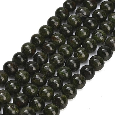 Natural Green Diopside Beads Strands GG-CBA993B-A01-8mm-1