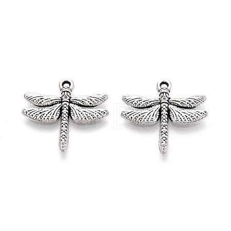 Tibetan Style Alloy Pendants TIBE-N014-32AS-1