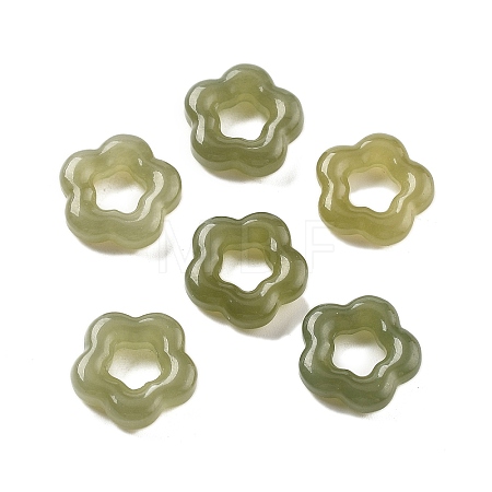 Natural Hetian Jade Linking Rings G-A214-01C-1
