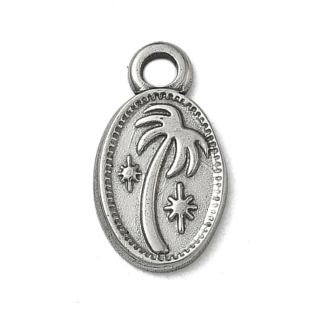 304 Stainless Steel Charms STAS-P422-05P-1