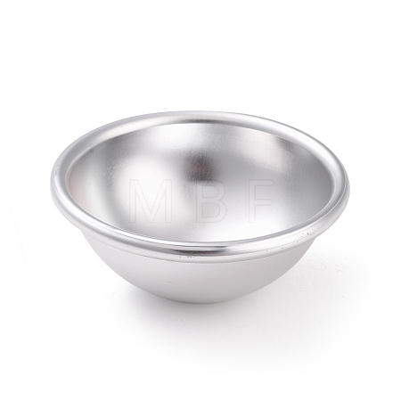 Aluminum Half Sphere Molds AJEW-E048-01P-02-1