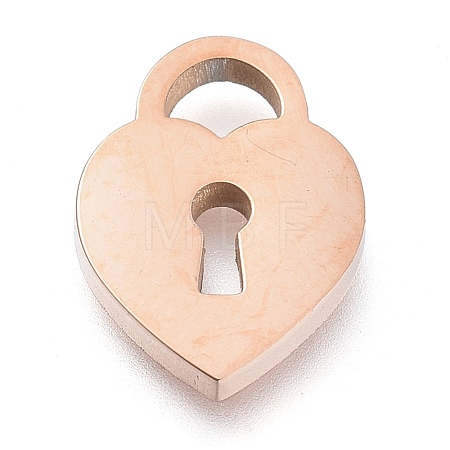 304 Stainless Steel Pendants STAS-M275-04RG-1